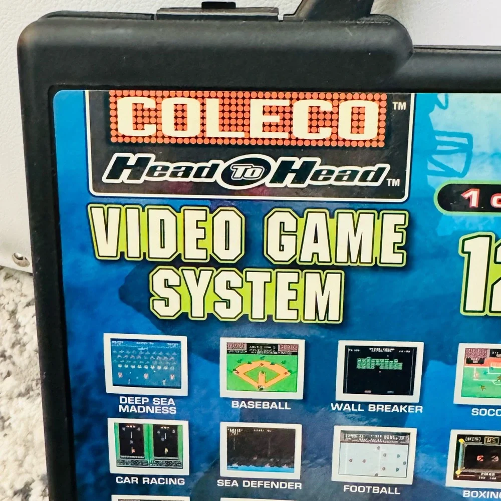 Special Edition Coleco Head to Head Video Game System w/ 12 built-in games